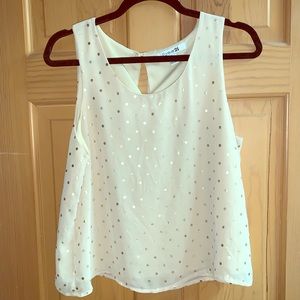 Polka dot tank